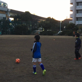 こんな練習も…の画像