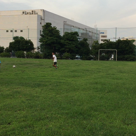 昨日のフットボールアカデミーの画像