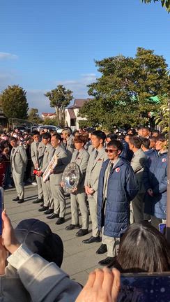 アントラーズ優勝イベント　鹿島神宮の記事動画