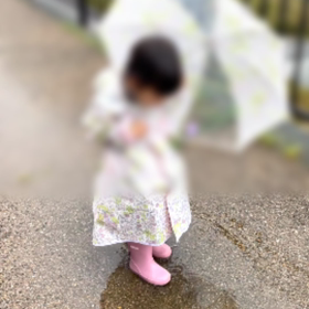 幼稚園のバス停事情の画像