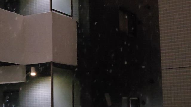 1月2日、寒いと思たら、なんと！の記事動画