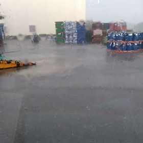 凄い雨と風！の画像