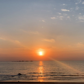 Today's sunsetの画像