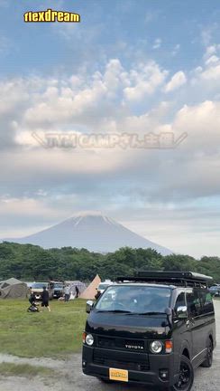 朝霧ジャンボリーオートキャンプ場で開催されたハイエースのキャンプミーティングにお邪魔してきましたの記事動画