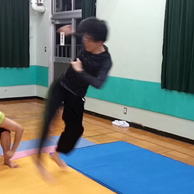 今週のアクション稽古の画像