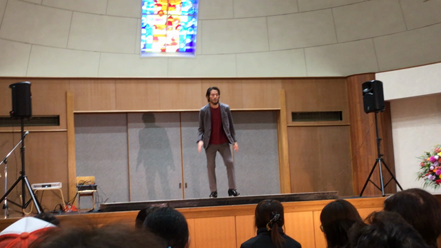 初めてタップダンスを生で見ました！の記事動画