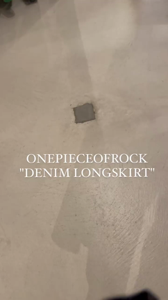 ONEPIFCE OFROCKデニムロングスカートの販売です！の記事動画