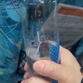 姉のハンドパワー✨　お水を温めるの画像