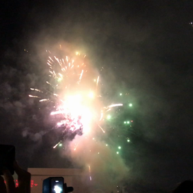 天神祭 奉納花火の画像