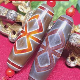 ✨赤財神・金剛杵天珠✨の画像