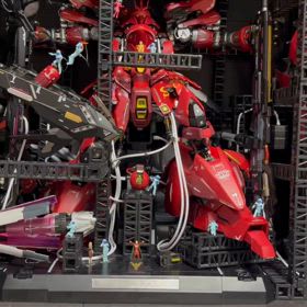 5 解体匠機サザビー　試作ファンネルコンテナの整備風景 動画の画像