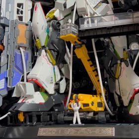 解体匠機νガンダムとハイパーメガバズーカランチャー（HMBL） 2の画像