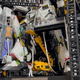 2 解体匠機νガンダム　動画　トラスを加工して遊ぶの画像