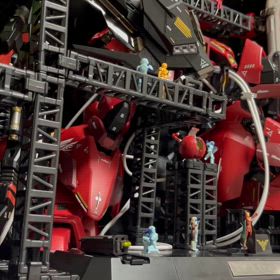 3 解体匠機サザビー　動画　プロペラントタンクを移動の画像