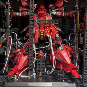 3 解体匠機サザビー　左脚をフルメンテナンス形態にの画像