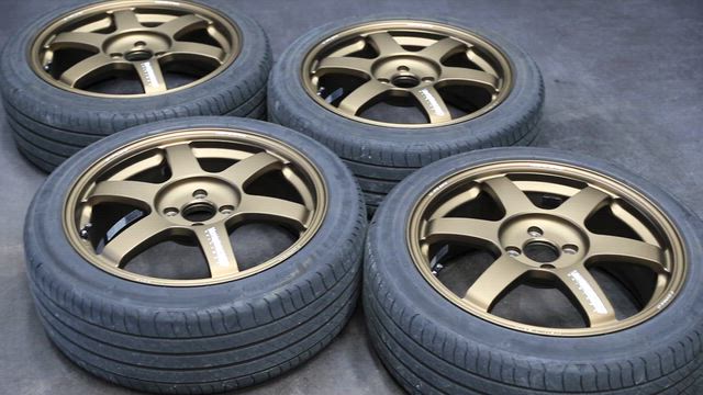 TE37 ソニック SL　WHEEL COAT 11th　アルミホイールコーティング　の記事動画