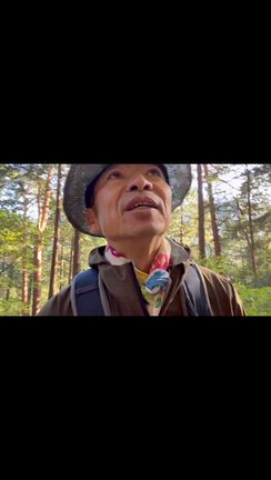 趣味の山登りの記事動画