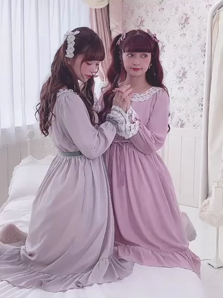 ×tulle コラボルームウェアワンピースの記事動画