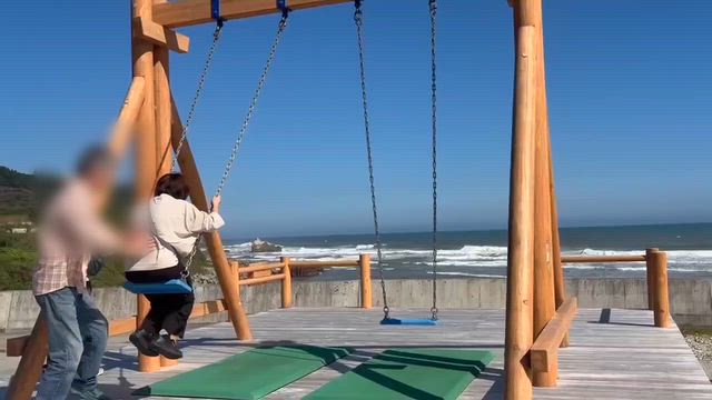 富岡町でハイジブランコの記事動画
