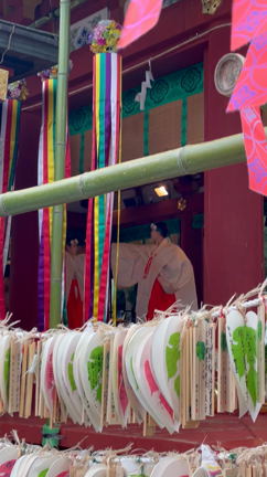 鶴岡八幡宮の七夕祭りの記事動画