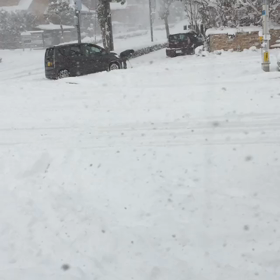 大雪のため早仕舞いしましたの画像