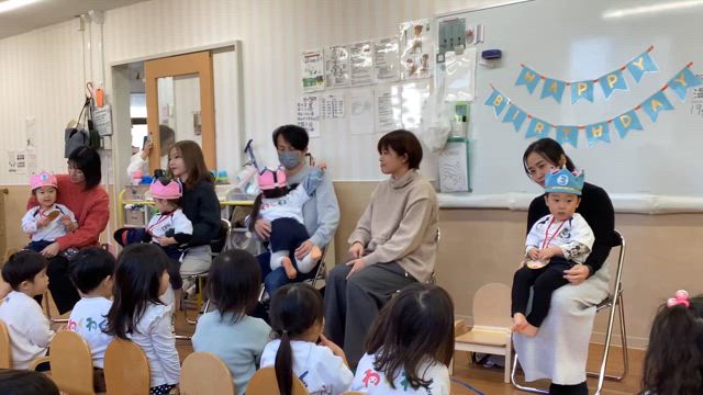 うさぎ組　12月誕生日会の記事動画