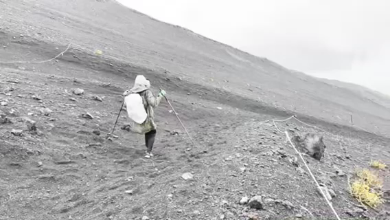 『富士山』須走ルートで2回目の登山の記事動画