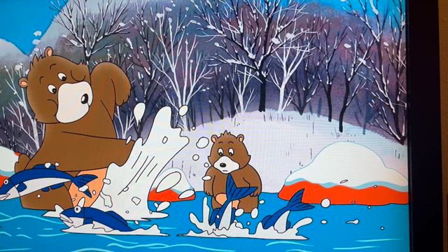 笹の葉担いで鮭しょってスキーに乗った♪♡の記事動画