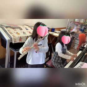 レッスン最後に素敵なプレゼントの画像