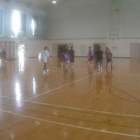 親子バスケ～練習再会！の画像