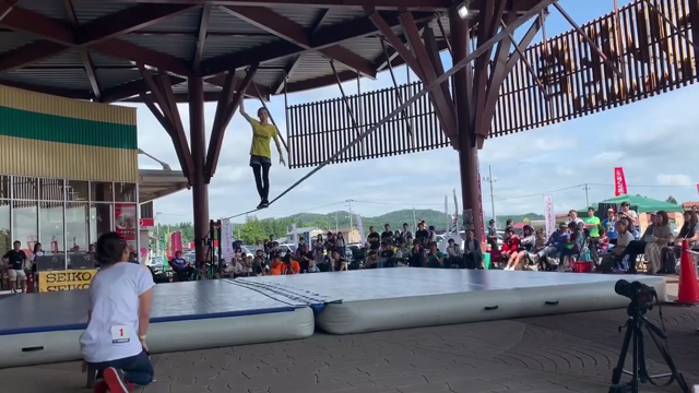 産後復帰！福田恭巳がスラックライン大会GIBBON CUPに産後初参加しました！の記事動画