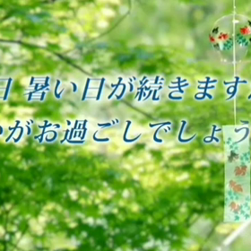 暑中お見舞い申し上げますの画像