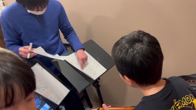 水曜レッスン風景の記事動画