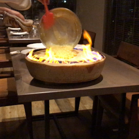 締めはチーズリゾットの画像