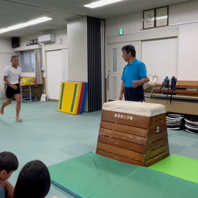 8月24日の体育教室・Bクラス✴️主運動・跳び箱/台上前転/台上後転✴️の画像