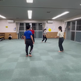 2月2日の体育教室・Bクラス✴️風船バレーボール✴️の画像