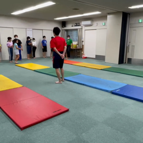 6月1日の体育教室・Bクラス✴️前転✴️の画像