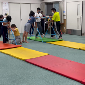 10月21日の体育教室・Bクラス✴️主運動・鉄棒✴️の画像