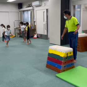 9月30日の体育教室・Aクラス✴️腕立て開脚跳び/腕立て閉脚跳び/サーキット✴️の画像
