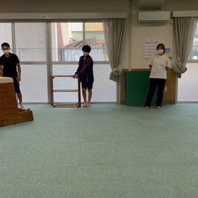 7月29日の体育教室・Bクラス✴️腕立て開脚跳び✴️の画像