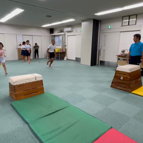 8月24日の体育教室・Bクラス✴️主運動・跳び箱/腕立て横跳び/台上前転✴️の画像