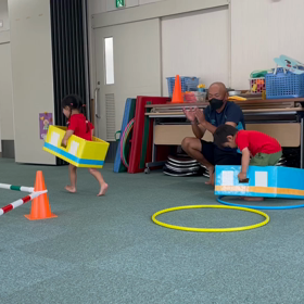 9月30日の幼児体育教室✴️体育あそび/電車かけっこ✴️の画像