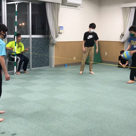 2月4日の体育教室・Bクラス✴️ハンドテニス✴️の画像