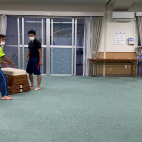 9月16日の体育教室・Bクラス✴️台上前転✴️の画像