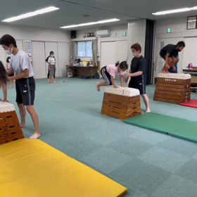 8月18日の体育教室・Bクラス✴️主運動・跳び箱/腕立て跳び上がり/腕立て開脚跳び/腕立て閉脚✴️の画像