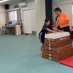 8月1日の体育教室・Bクラス✴️主運動・跳び箱/腕立て閉脚跳び✴️の画像