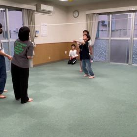 3月6日の体育教室・Bクラス✴️風船バレーボール✴️の画像