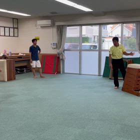 7月25日の体育教室・Bクラス✴️主運動・跳び箱/腕立て開脚跳び✴️の画像