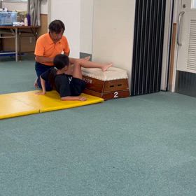 7月24日の体育教室・Bクラス✴️ブリッジから立ち上がり✴️の画像