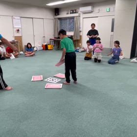 3月21日の体育教室・Bクラス✴️お楽しみ会/トランプ・赤黒ゲーム✴️の画像